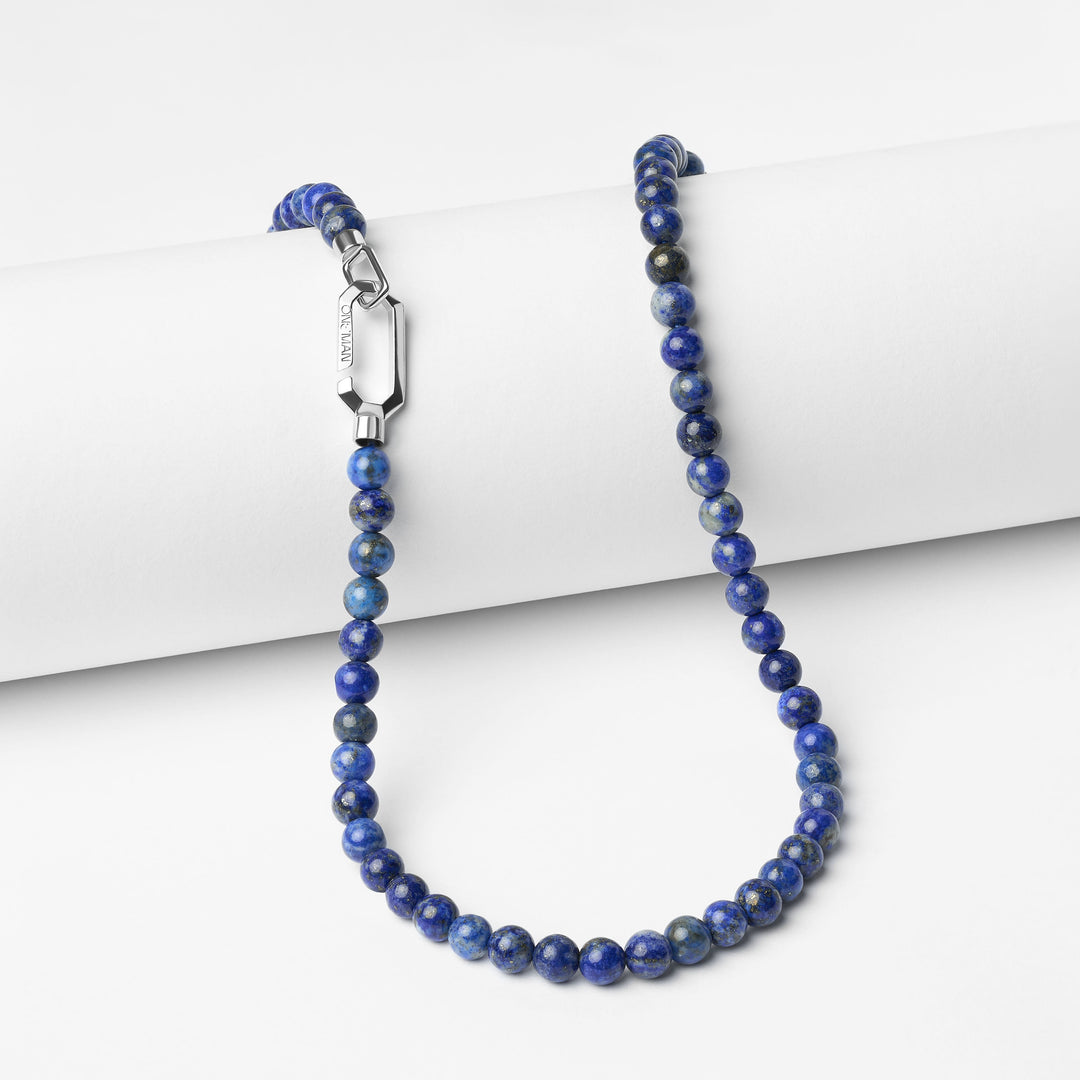 Silver Lapis Necklace