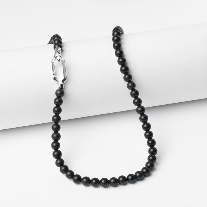Silver Shungite Necklace