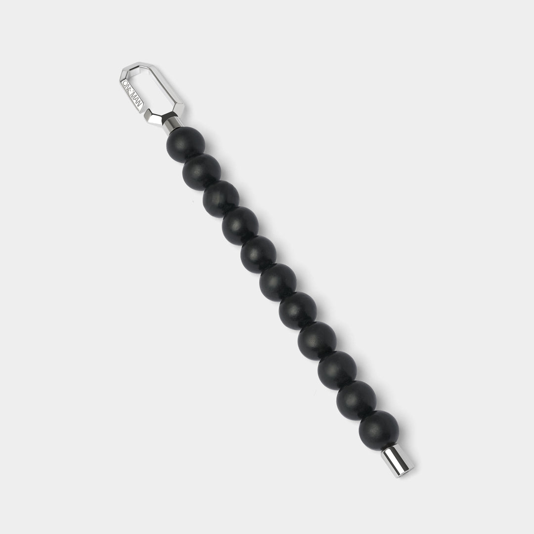 Silver Hybrid Bracelet Shungite