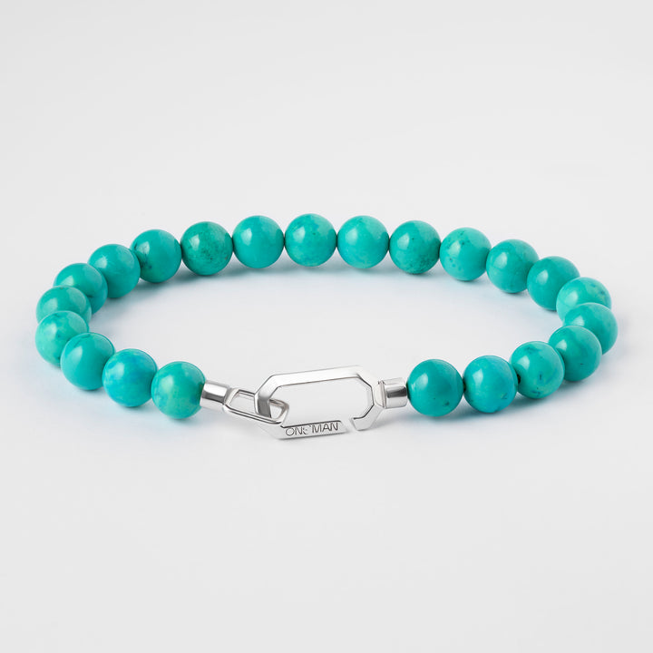 Silver Turquoise Bracelet
