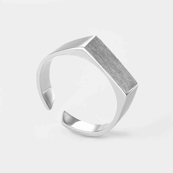 Silver ring HORIZON