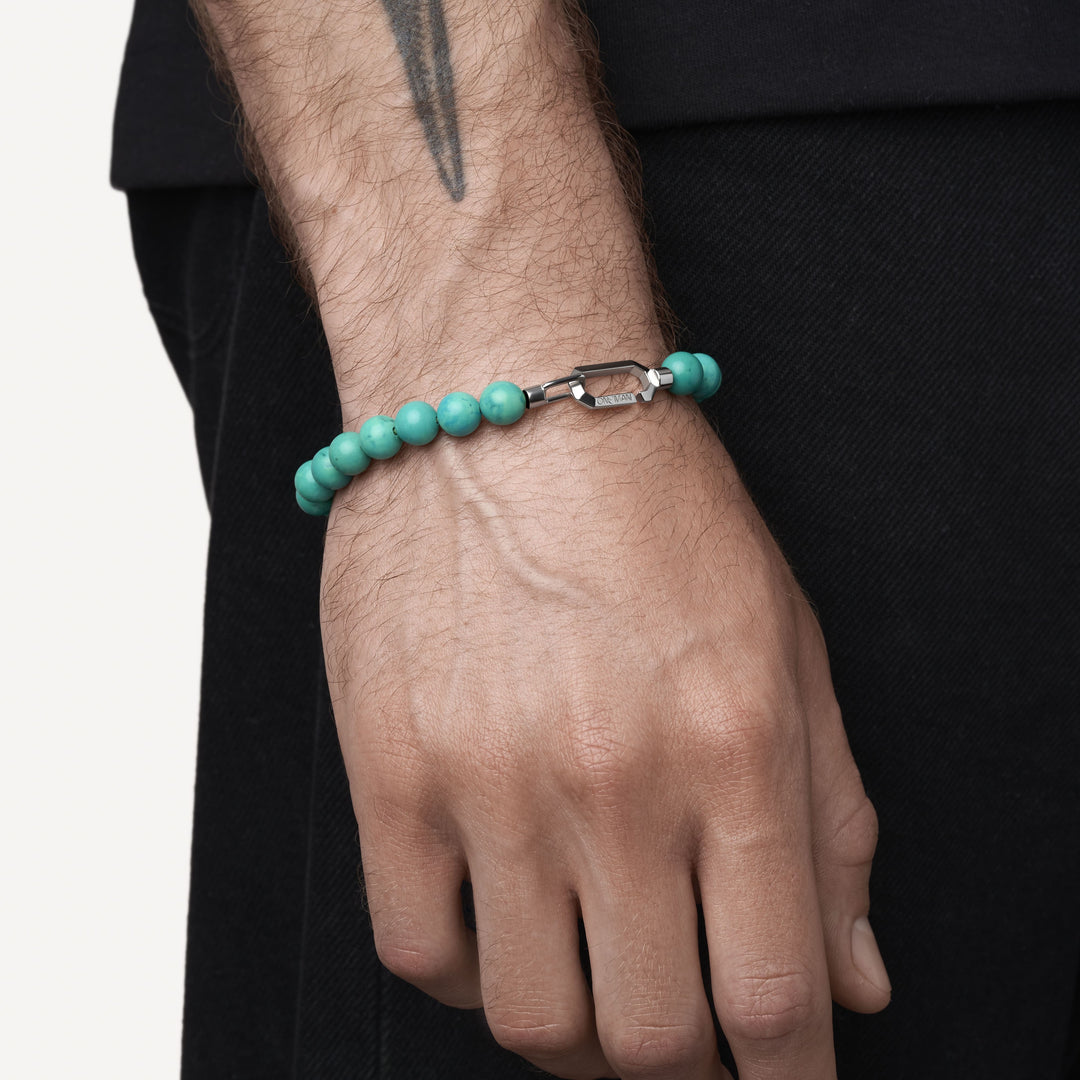 Silver Turquoise Bracelet