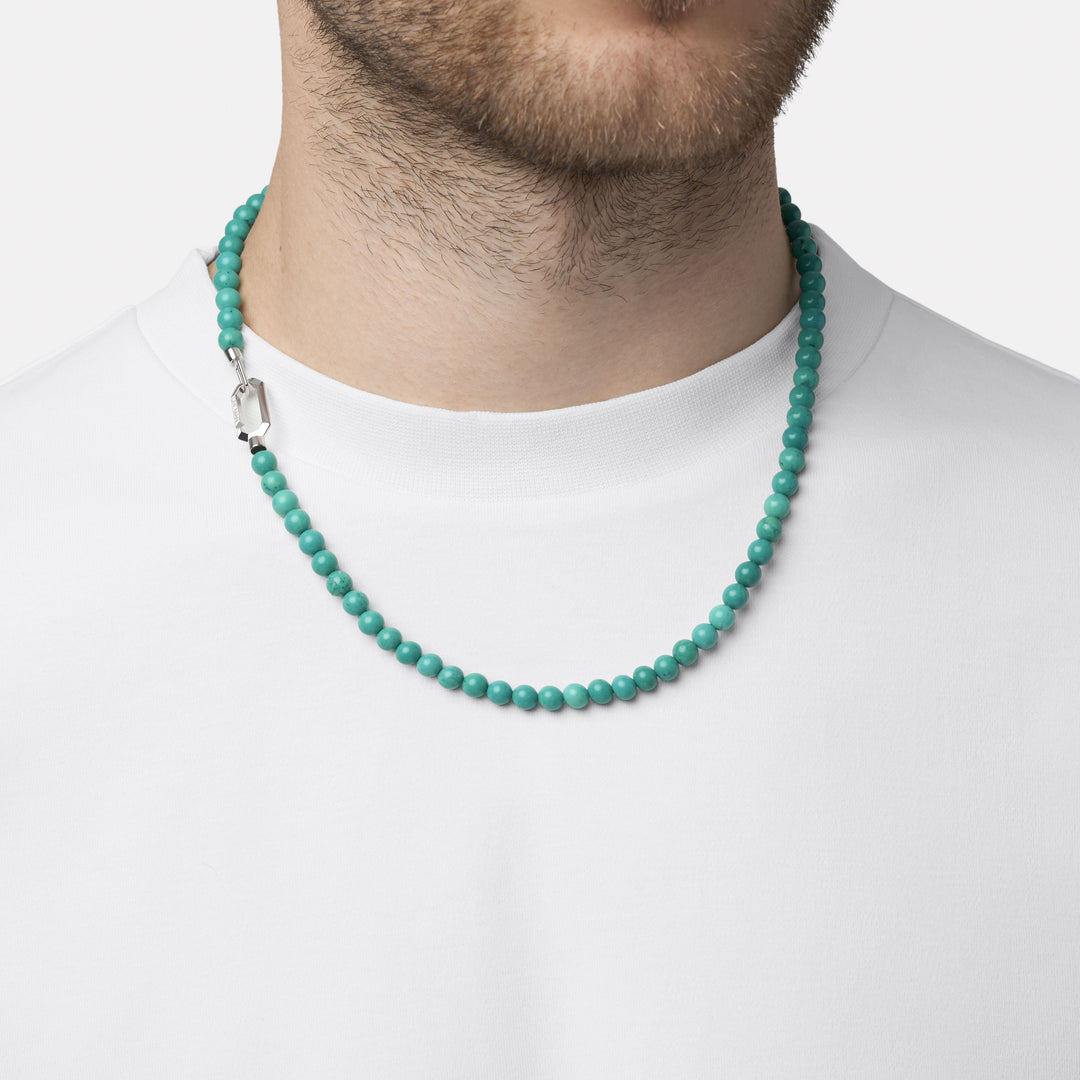 Silver Turquoise Necklace