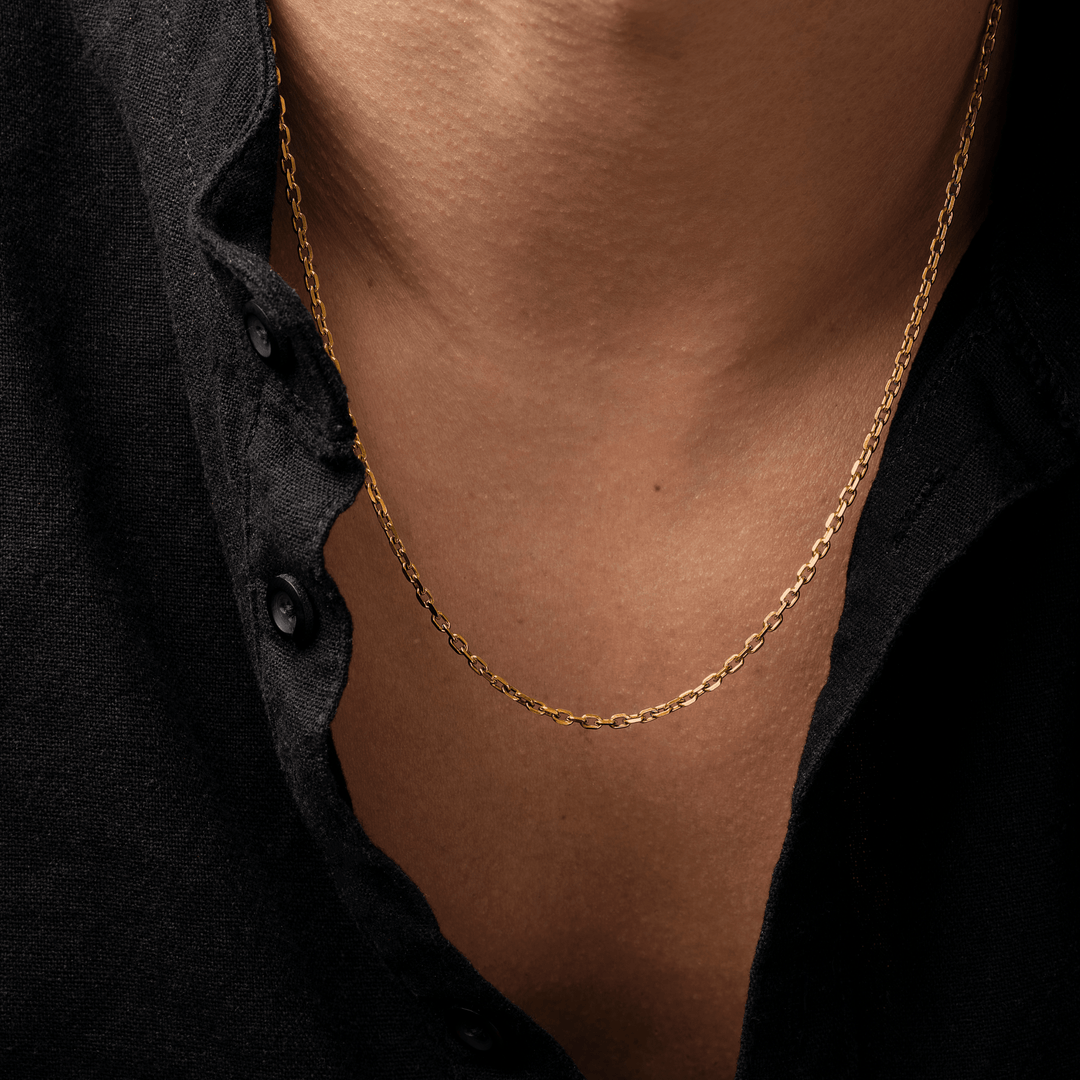 Срібний Ланцюжок Anchor тонкий