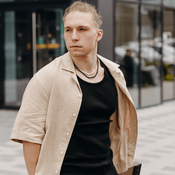 Silver Shungite Necklace