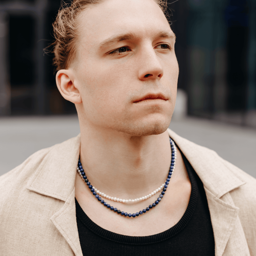 Silver Pearl Necklace