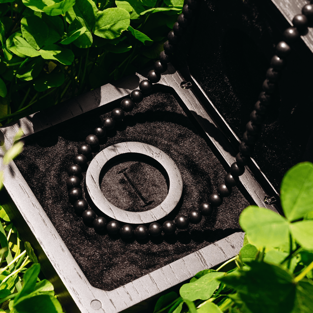 Silver Shungite Necklace