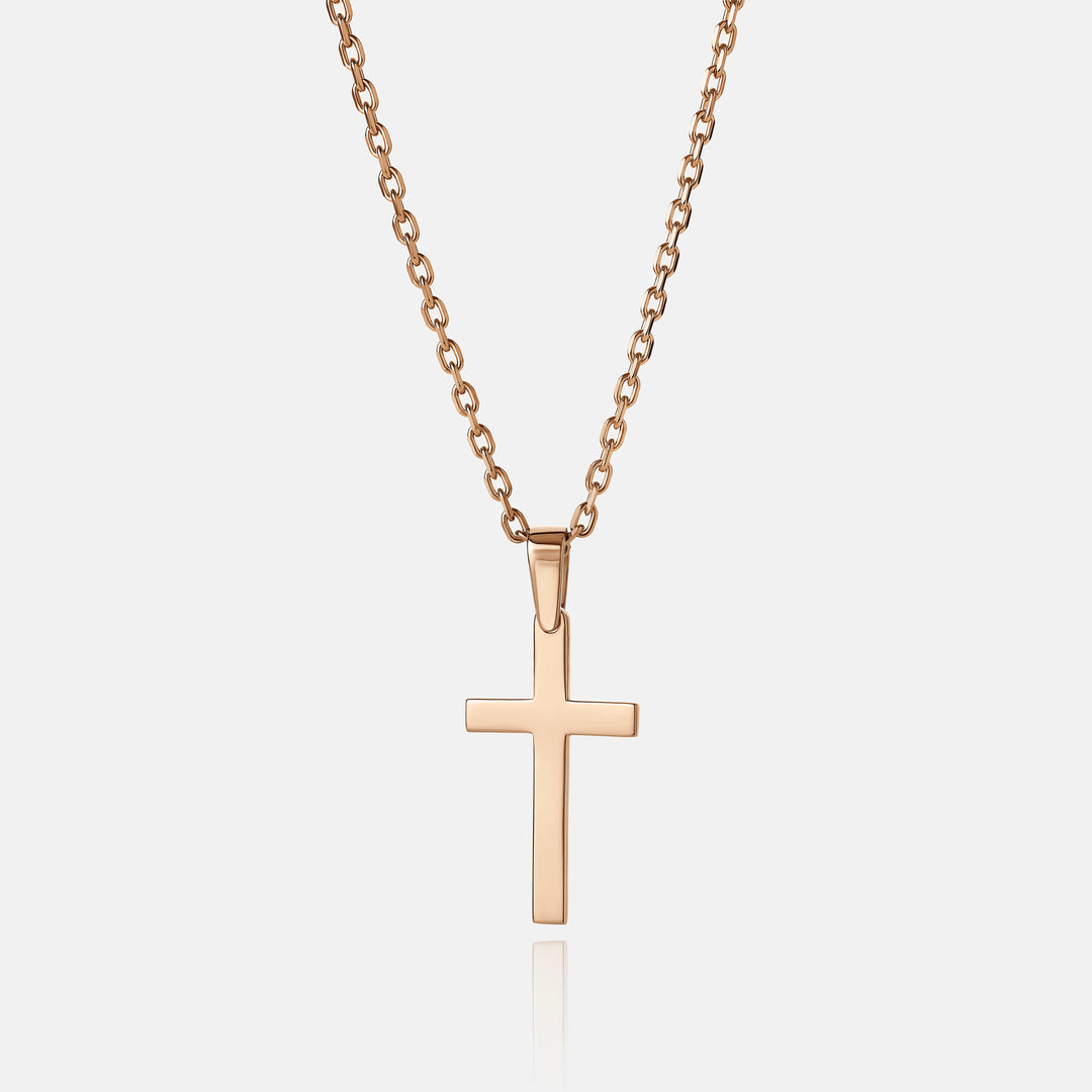 Gold pendant CROSS
