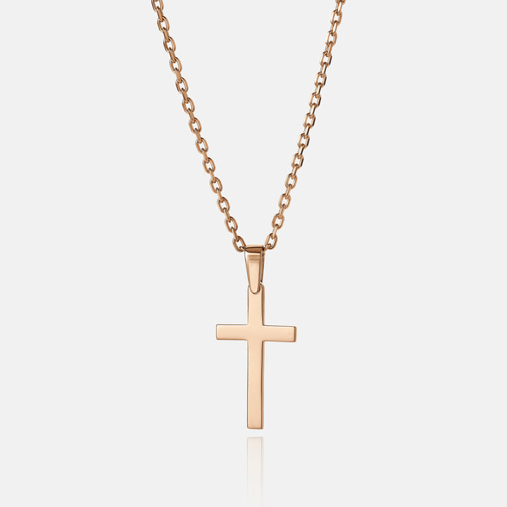 Gold pendant CROSS