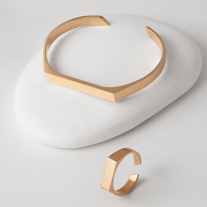 Silver ring HORIZON