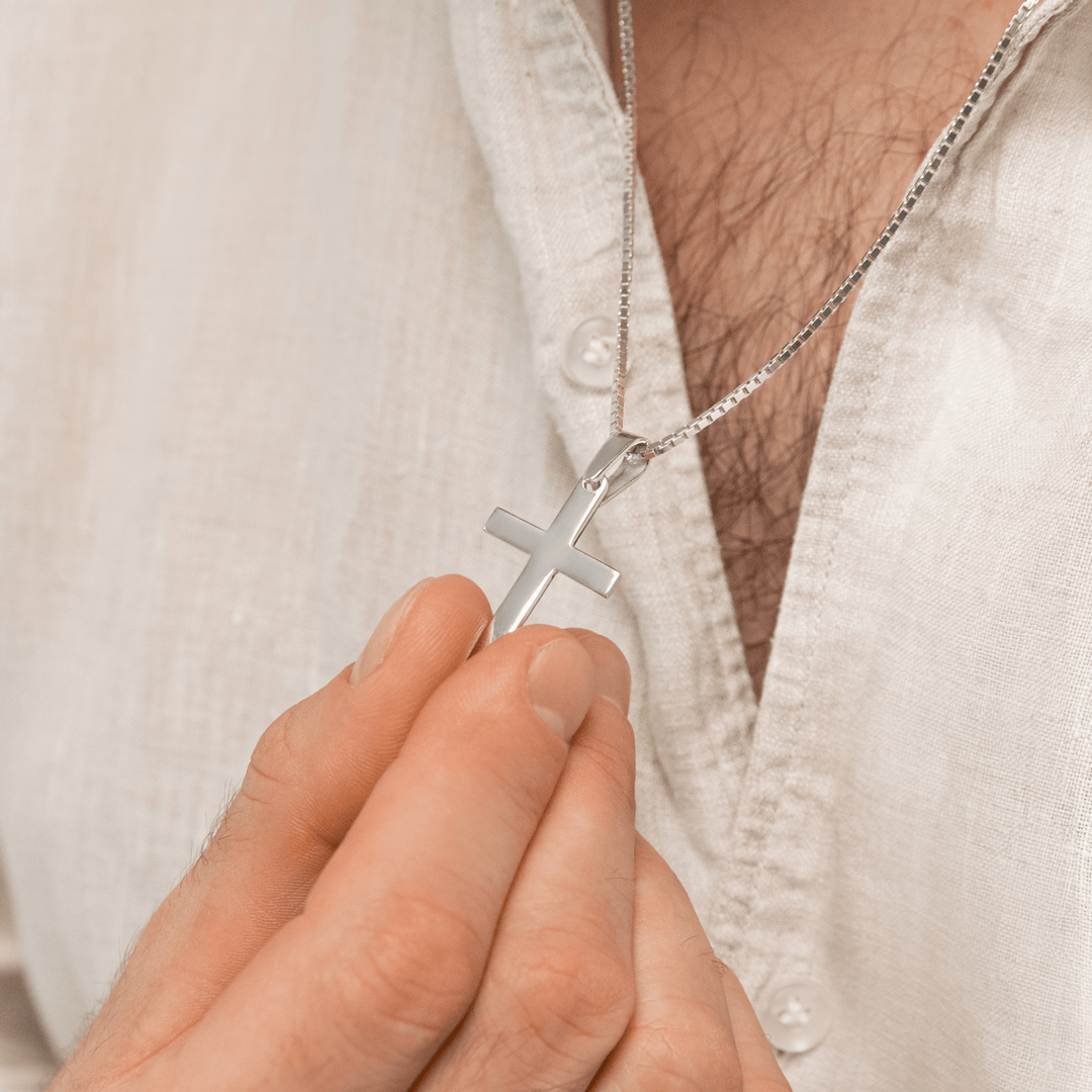 Silver pendant CROSS