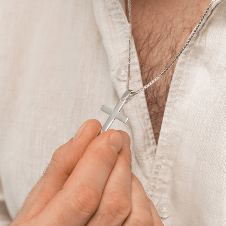 Silver pendant CROSS