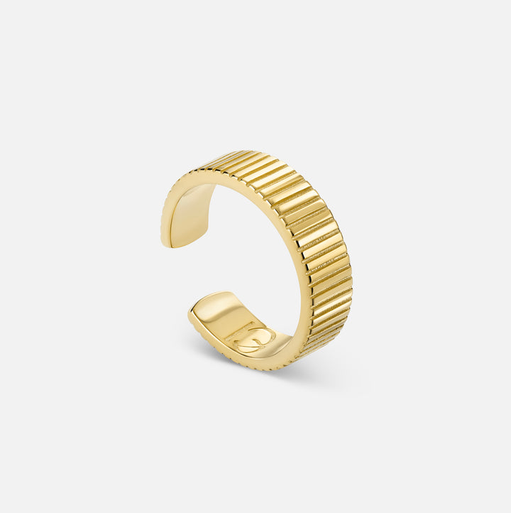 Срібна Каблучка Ribbed
