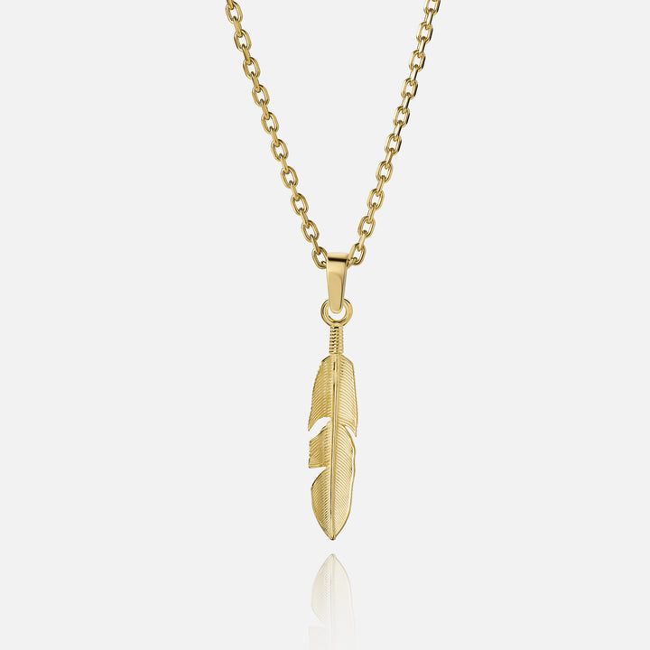 Срібний Кулон Feather