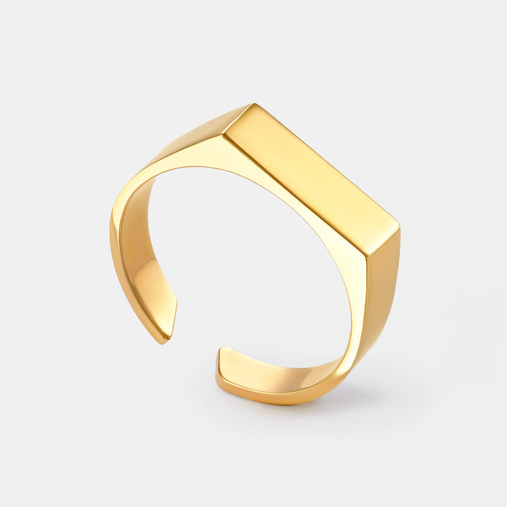 Silver ring HORIZON