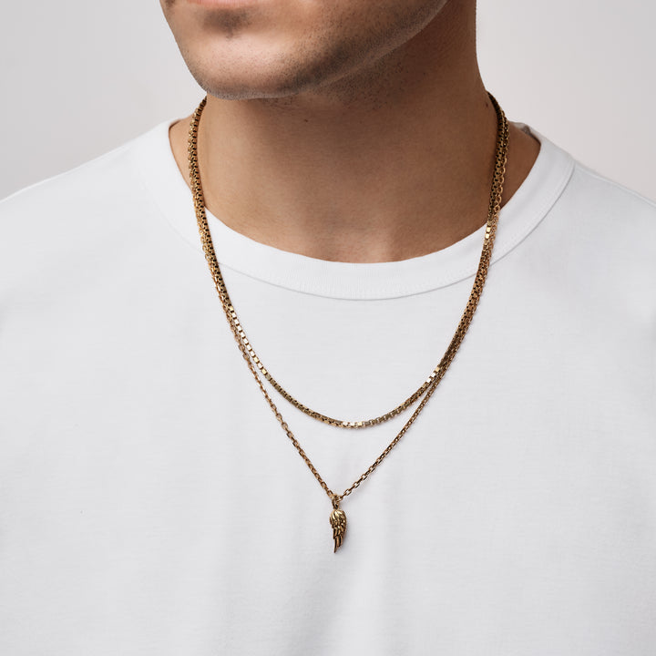 Silver pendant WING