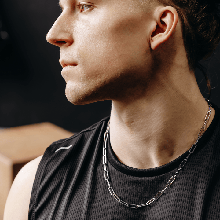 Silver Chain Paperclip