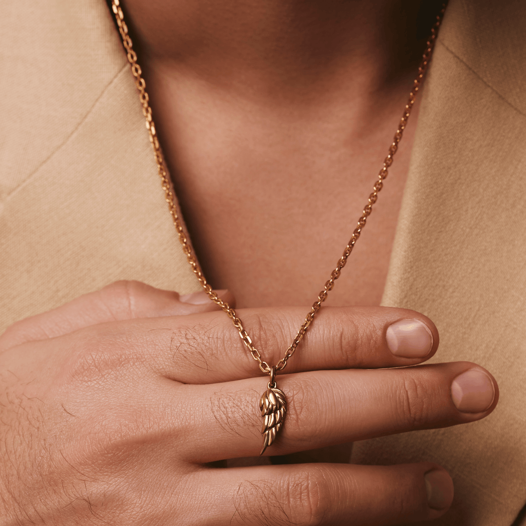 Silver pendant WING