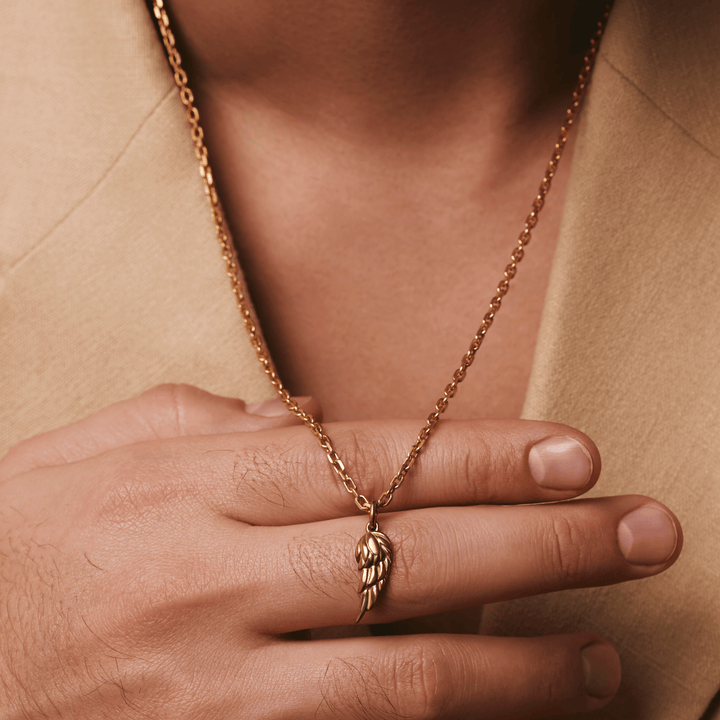 Silver pendant WING