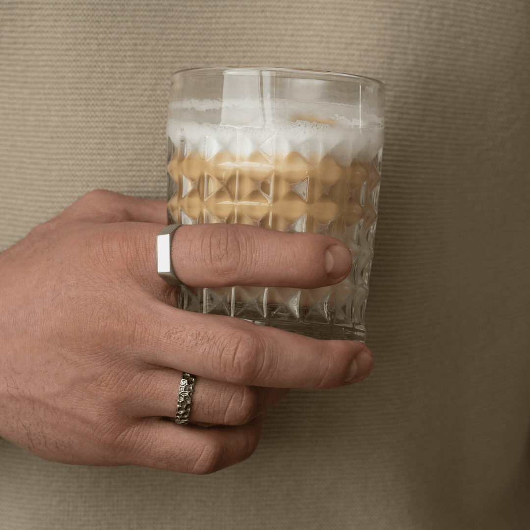 Silver ring HORIZON