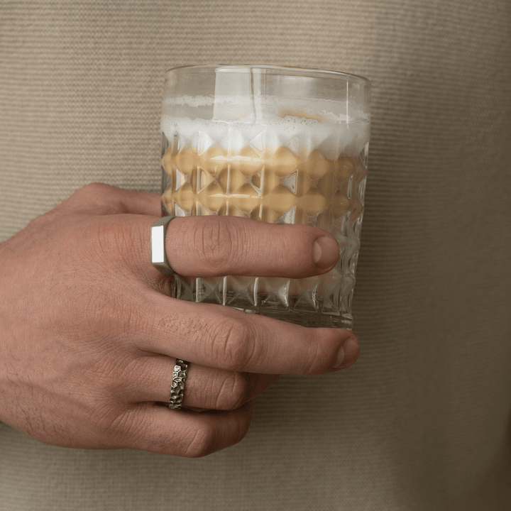 Silver ring HORIZON