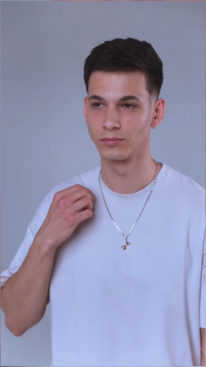 Срібний Кулон Time